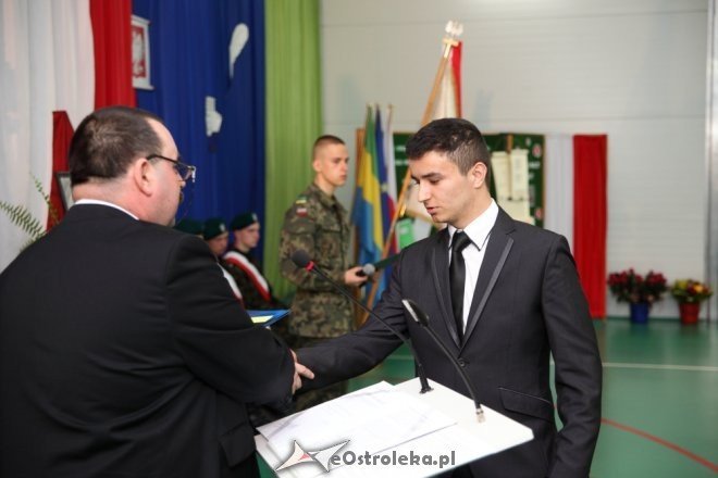 Zakończenie roku szkolnego klas maturalnych II SLO w Ostrołęce [24.04.2015] - zdjęcie #8 - eOstroleka.pl