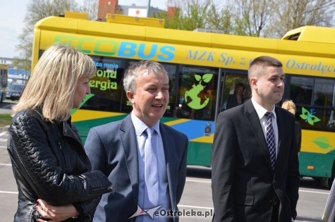 Odbiór elektycznych autobusów MZK Ostrołęka [30.04.2015] - zdjęcie #4 - eOstroleka.pl