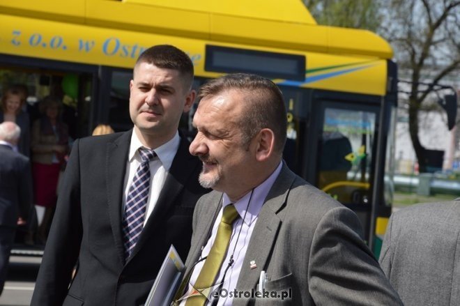 Odbiór elektycznych autobusów MZK Ostrołęka [30.04.2015] - zdjęcie #5 - eOstroleka.pl