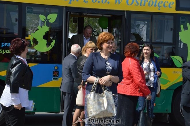 Odbiór elektycznych autobusów MZK Ostrołęka [30.04.2015] - zdjęcie #7 - eOstroleka.pl