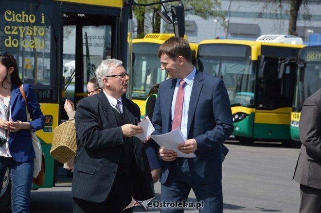 Odbiór elektycznych autobusów MZK Ostrołęka [30.04.2015] - zdjęcie #8 - eOstroleka.pl