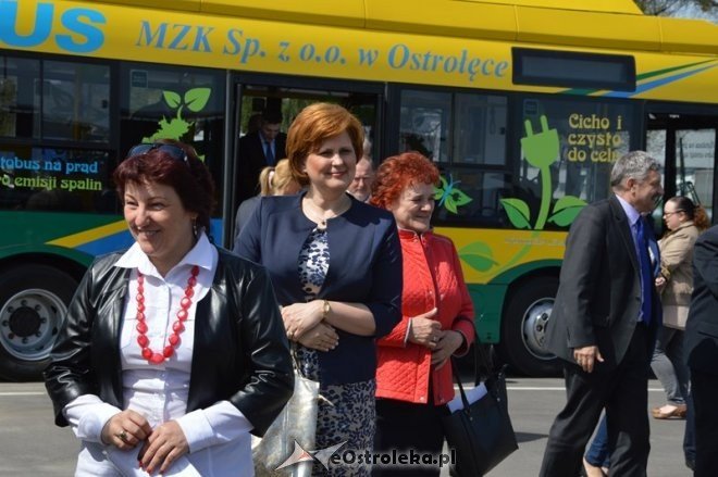 Odbiór elektycznych autobusów MZK Ostrołęka [30.04.2015] - zdjęcie #10 - eOstroleka.pl