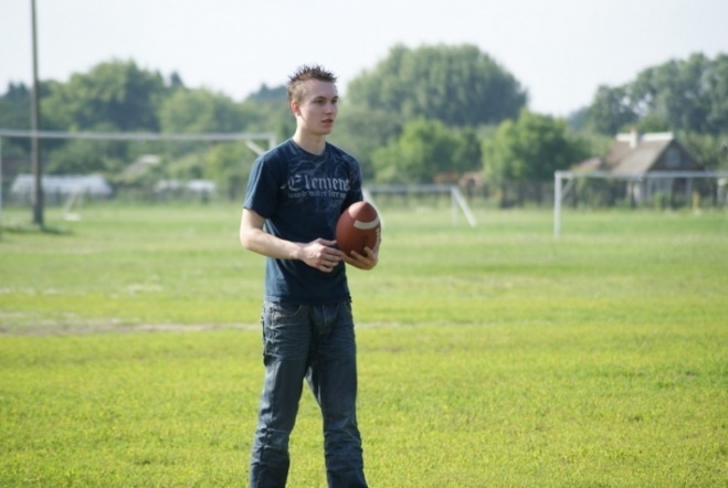 Football amerykański w Ostrołęce - zdjęcie #16 - eOstroleka.pl
