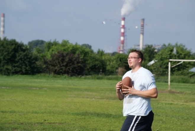 Football amerykański w Ostrołęce - zdjęcie #14 - eOstroleka.pl