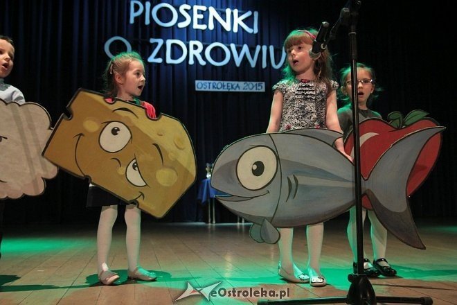 Powiatowy Festiwal Piosenki o Zdrowiu w Ostrołęckim Centrum Kultury [07.05.2015] - zdjęcie #20 - eOstroleka.pl