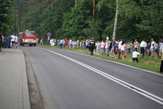 Pożar w JBB w Łysych - zdjęcie #92 - eOstroleka.pl