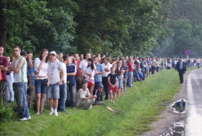 Pożar w JBB w Łysych - zdjęcie #61 - eOstroleka.pl