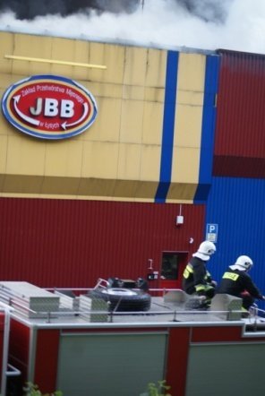 Pożar w JBB w Łysych - zdjęcie #59 - eOstroleka.pl