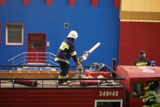 Pożar w JBB w Łysych - zdjęcie #56 - eOstroleka.pl