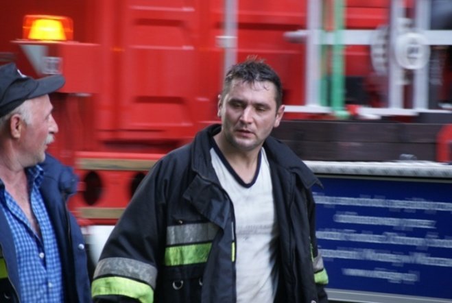 Pożar w JBB w Łysych - zdjęcie #40 - eOstroleka.pl