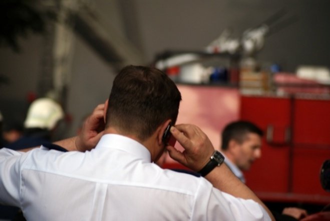 Pożar w JBB w Łysych - zdjęcie #4 - eOstroleka.pl