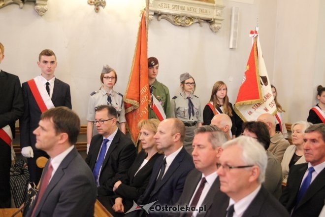 Msza święta w intencji mieszkańców Ostrołęki i zmarłych samorządowców [12.05.2015] - zdjęcie #13 - eOstroleka.pl