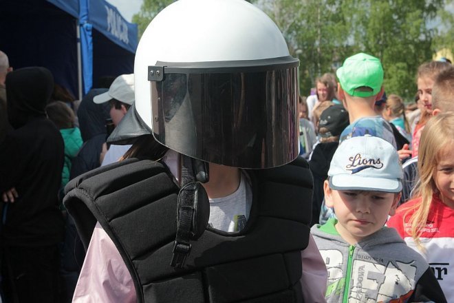 Ostrołęka: Policjanci z całego Mazowsza walczą o tytuł „Mistrza Drogówki” [14.05.2015] - zdjęcie #68 - eOstroleka.pl