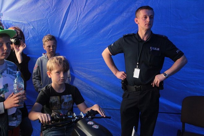 Ostrołęka: Policjanci z całego Mazowsza walczą o tytuł „Mistrza Drogówki” [14.05.2015] - zdjęcie #55 - eOstroleka.pl