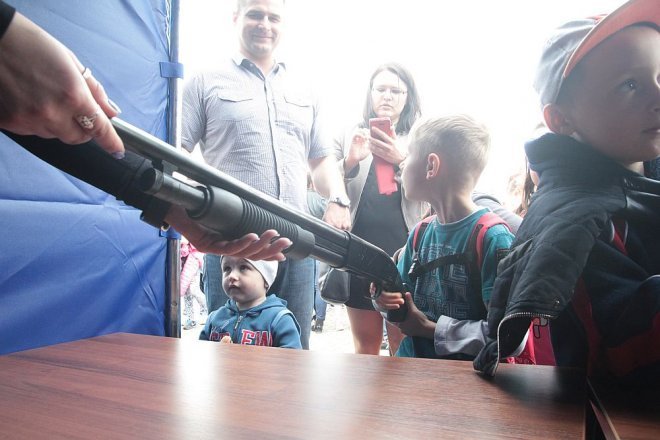 Ostrołęka: Policjanci z całego Mazowsza walczą o tytuł „Mistrza Drogówki” [14.05.2015] - zdjęcie #39 - eOstroleka.pl