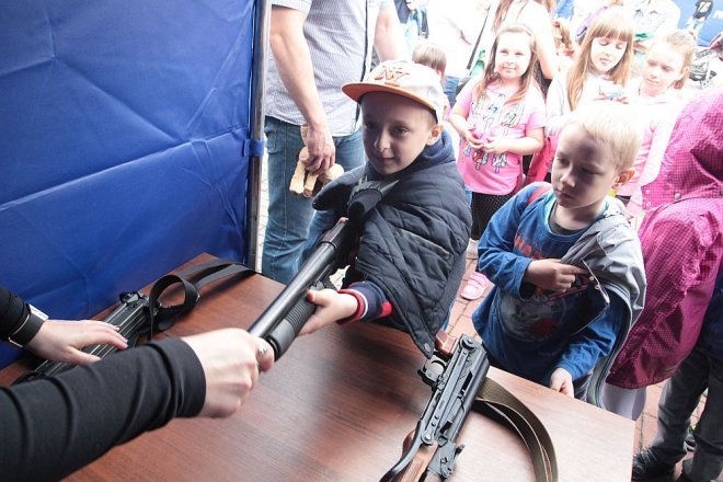 Ostrołęka: Policjanci z całego Mazowsza walczą o tytuł „Mistrza Drogówki” [14.05.2015] - zdjęcie #31 - eOstroleka.pl