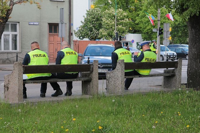 Ostrołęka: Policjanci z całego Mazowsza walczą o tytuł „Mistrza Drogówki” [14.05.2015] - zdjęcie #24 - eOstroleka.pl