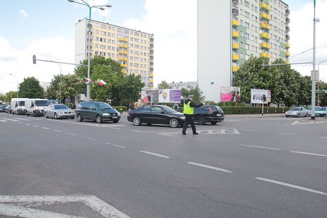 Ostrołęka: Policjanci z całego Mazowsza walczą o tytuł „Mistrza Drogówki” [14.05.2015] - zdjęcie #20 - eOstroleka.pl