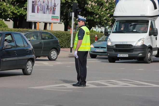 Ostrołęka: Policjanci z całego Mazowsza walczą o tytuł „Mistrza Drogówki” [14.05.2015] - zdjęcie #8 - eOstroleka.pl