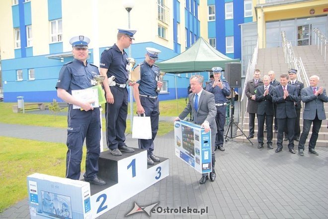 Sierż. sztab. Artur Kaczyński z Ostrołęki „Mistrzem Drogówki” na Mazowszu [15.05.2015] - zdjęcie #3 - eOstroleka.pl