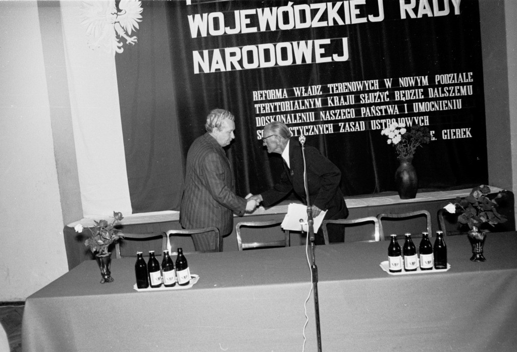Posiedzenie I sesji Wojewódzkiej Rady Narodowej w Ostrołęce 14.VI.1975 r. - zdjęcie #8 - eOstroleka.pl