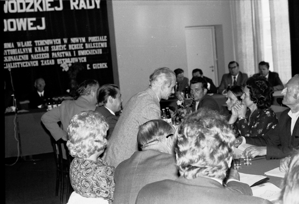 Posiedzenie I sesji Wojewódzkiej Rady Narodowej w Ostrołęce 14.VI.1975 r. - zdjęcie #18 - eOstroleka.pl