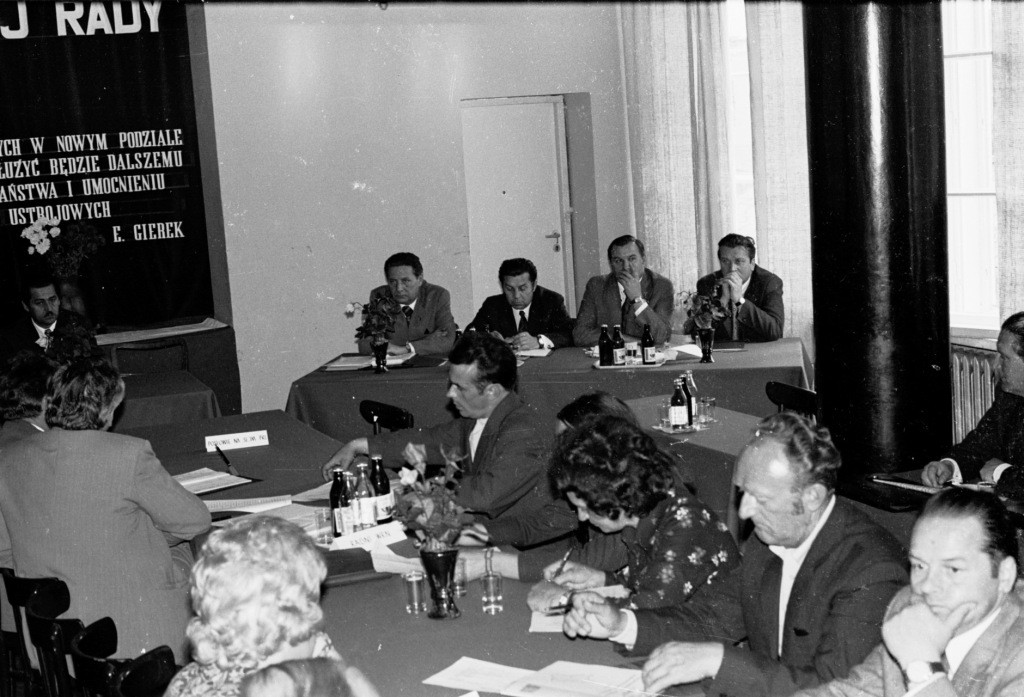 Posiedzenie I sesji Wojewódzkiej Rady Narodowej w Ostrołęce 14.VI.1975 r. - zdjęcie #20 - eOstroleka.pl
