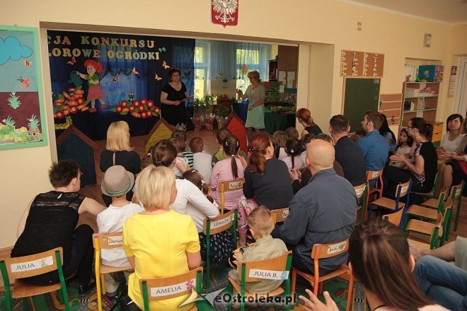 Podsumowanie konkursu „Kolorowe Ogródki” w Przedszkolu Miejskim nr 5 [02.06.2015] - zdjęcie #1 - eOstroleka.pl