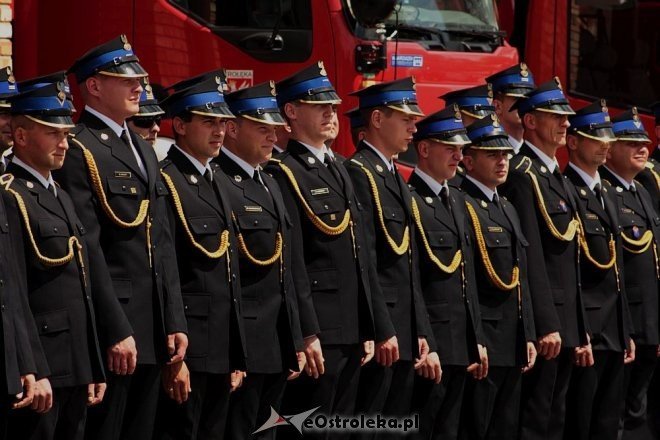 Dzień Strażaka w Ostrołęce: Awanse, odznaczenia i nowy quad dla jednostki przy Celnej [03.06.2015] - zdjęcie #20 - eOstroleka.pl