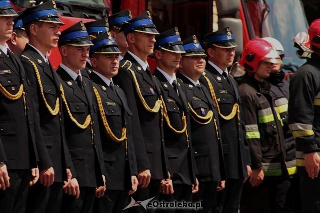 Dzień Strażaka w Ostrołęce: Awanse, odznaczenia i nowy quad dla jednostki przy Celnej [03.06.2015] - zdjęcie #29 - eOstroleka.pl