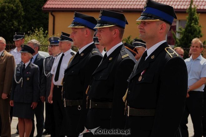 Dzień Strażaka w Ostrołęce: Awanse, odznaczenia i nowy quad dla jednostki przy Celnej [03.06.2015] - zdjęcie #32 - eOstroleka.pl