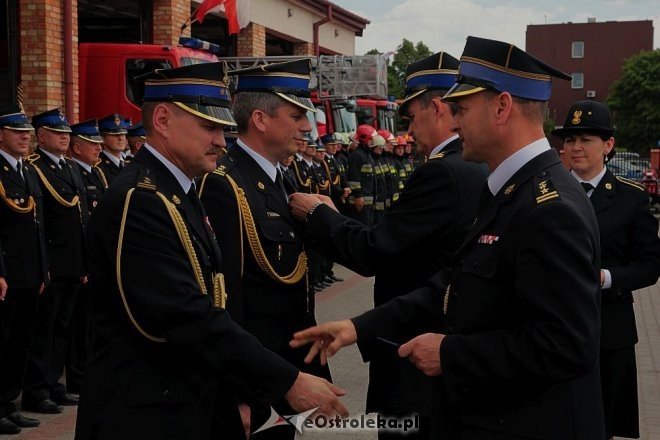 Dzień Strażaka w Ostrołęce: Awanse, odznaczenia i nowy quad dla jednostki przy Celnej [03.06.2015] - zdjęcie #44 - eOstroleka.pl