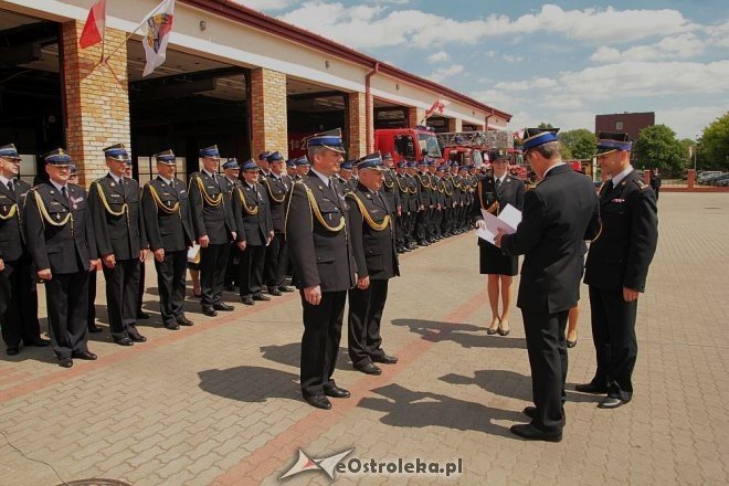 Dzień Strażaka w Ostrołęce: Awanse, odznaczenia i nowy quad dla jednostki przy Celnej [03.06.2015] - zdjęcie #32 - eOstroleka.pl