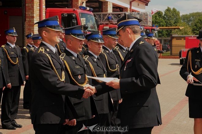 Dzień Strażaka w Ostrołęce: Awanse, odznaczenia i nowy quad dla jednostki przy Celnej [03.06.2015] - zdjęcie #29 - eOstroleka.pl