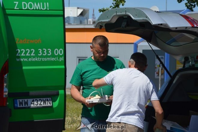 Zbiórka elektrośmieci w Ostrołęce [06.06.2015] - zdjęcie #2 - eOstroleka.pl
