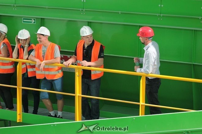 Ostrołęka: Uczniowie Technikum Ochrony Środowiska z Myszyńca odwiedzili sortownię śmieci [12.06.2015] - zdjęcie #23 - eOstroleka.pl