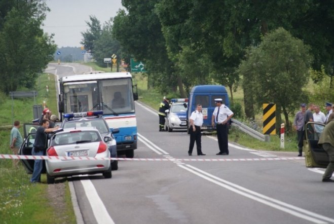 Wypader śmiertelny w Grodzisku koło Czerwina 24.06.09 - zdjęcie #1 - eOstroleka.pl