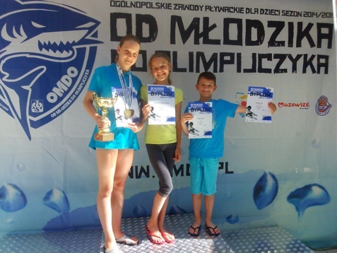 Zawody pływackie UKS Squatina w Warszawie [13.06.2015] - zdjęcie #7 - eOstroleka.pl