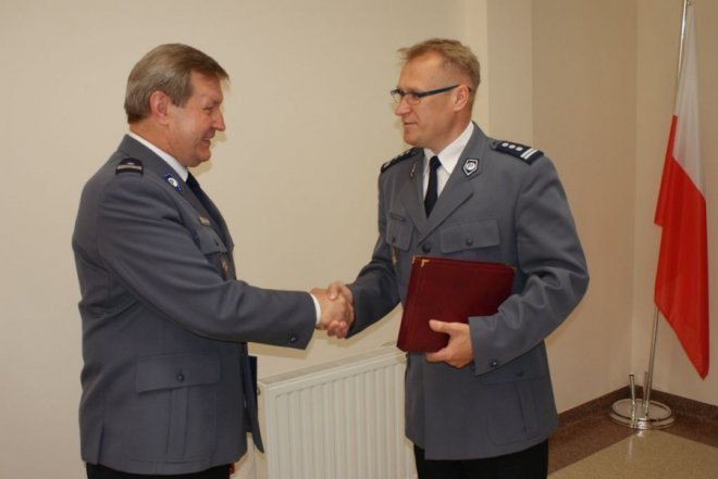 Naczelnika Wydziału Prewencji podinsp. Grzegorza Orłowskiego odszedł na emeryturę - zdjęcie #12 - eOstroleka.pl