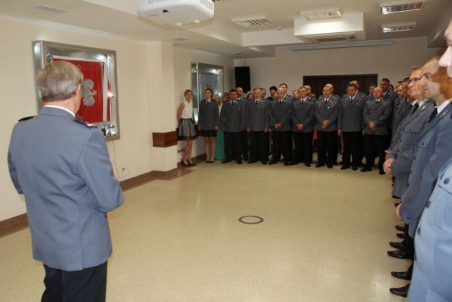 Naczelnika Wydziału Prewencji podinsp. Grzegorza Orłowskiego odszedł na emeryturę - zdjęcie #5 - eOstroleka.pl