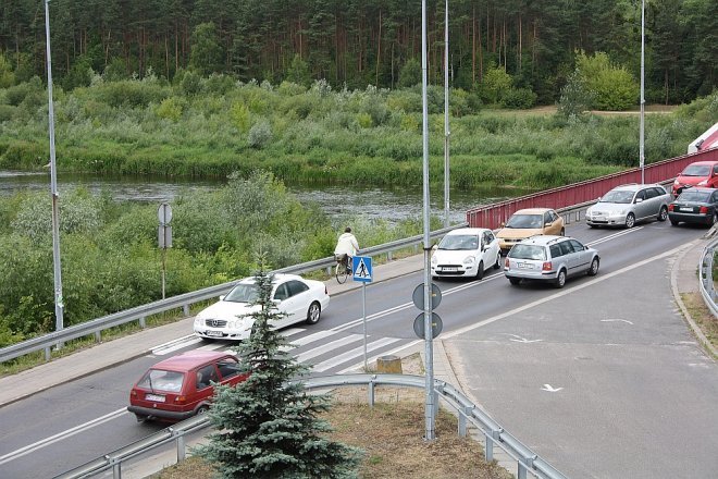 Kolizja 3 aut na nowym moście [11.07.2015] - zdjęcie #4 - eOstroleka.pl