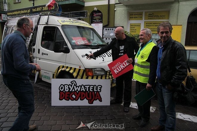 Ostrołęka: Domagali się promocji referendum o JOW-ach [14.07.2015] - zdjęcie #18 - eOstroleka.pl