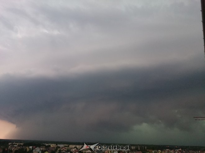 Burza w Ostrołęce [19.07.2015] - zdjęcie #1 - eOstroleka.pl