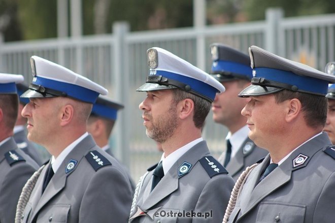 Ostrołęka: Miejskie obchody święta policji. 70 mundurowych awansowano na wyższe stopnie [23.07.2015] - zdjęcie #35 - eOstroleka.pl