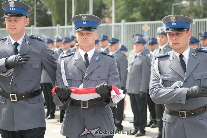 Ostrołęka: Miejskie obchody święta policji. 70 mundurowych awansowano na wyższe stopnie [23.07.2015] - zdjęcie #50 - eOstroleka.pl