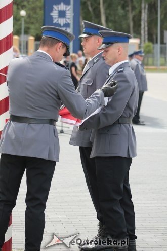 Ostrołęka: Miejskie obchody święta policji. 70 mundurowych awansowano na wyższe stopnie [23.07.2015] - zdjęcie #52 - eOstroleka.pl