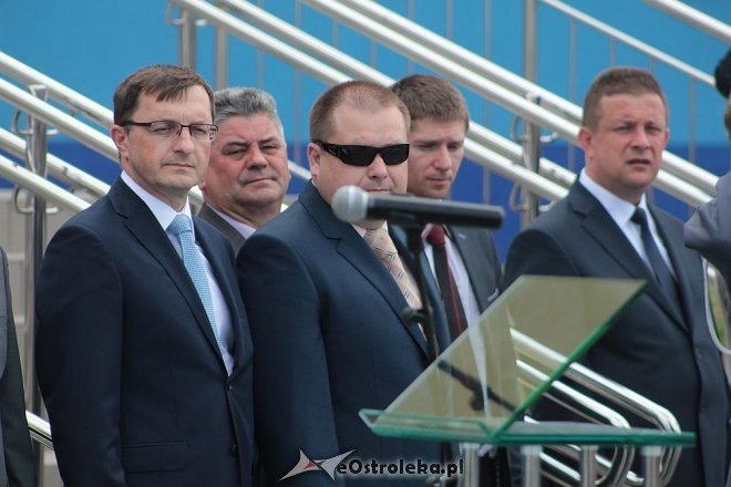 Ostrołęka: Miejskie obchody święta policji. 70 mundurowych awansowano na wyższe stopnie [23.07.2015] - zdjęcie #206 - eOstroleka.pl