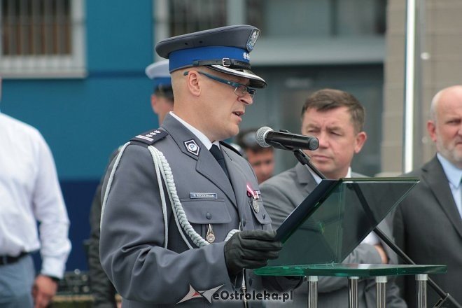 Ostrołęka: Miejskie obchody święta policji. 70 mundurowych awansowano na wyższe stopnie [23.07.2015] - zdjęcie #60 - eOstroleka.pl