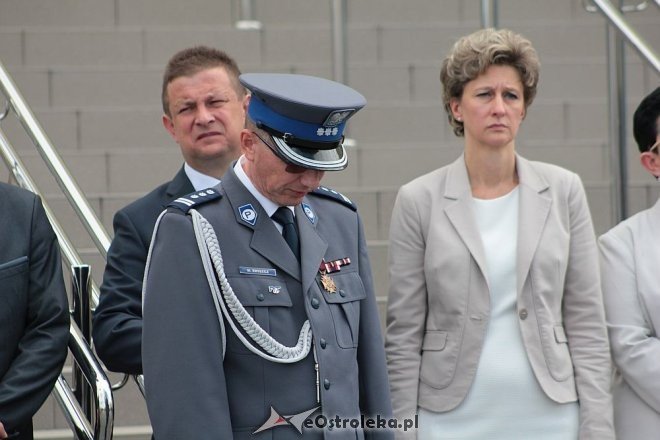 Ostrołęka: Miejskie obchody święta policji. 70 mundurowych awansowano na wyższe stopnie [23.07.2015] - zdjęcie #163 - eOstroleka.pl