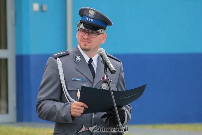 Ostrołęka: Miejskie obchody święta policji. 70 mundurowych awansowano na wyższe stopnie [23.07.2015] - zdjęcie #152 - eOstroleka.pl